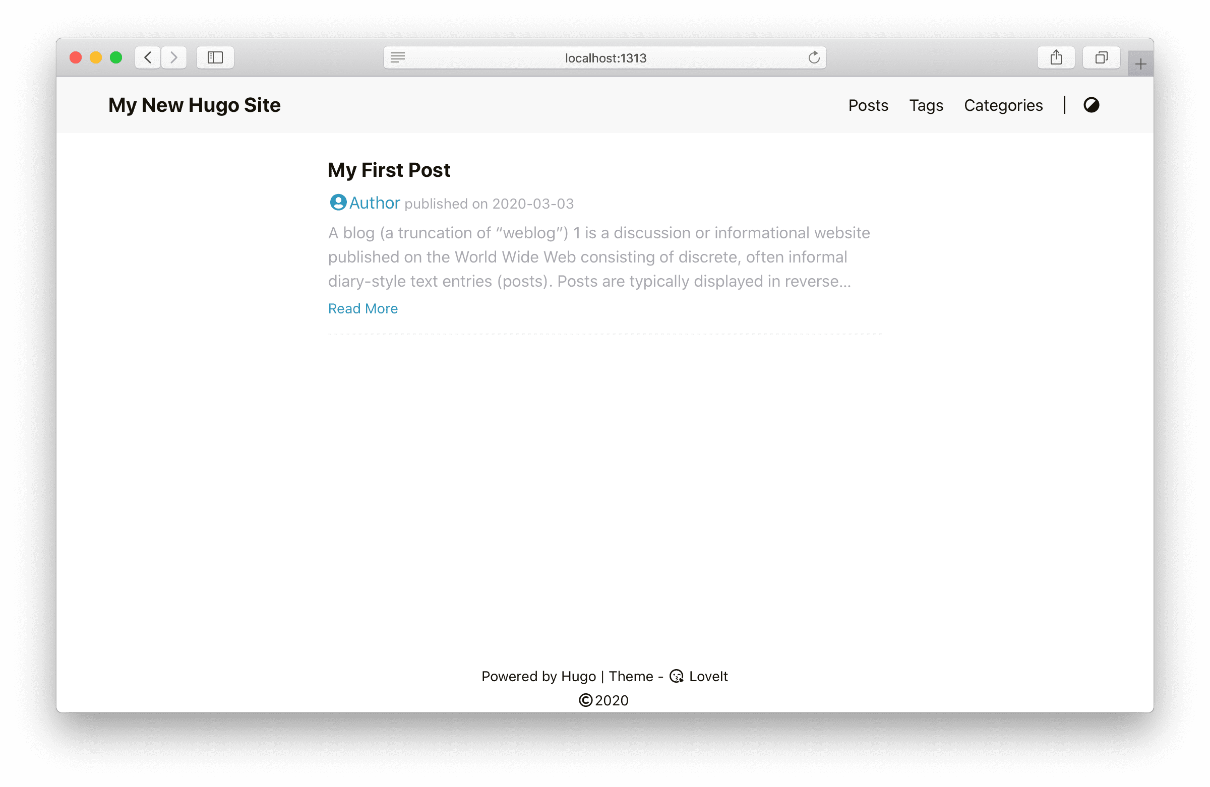 Basic configuration preview Basic configuration preview